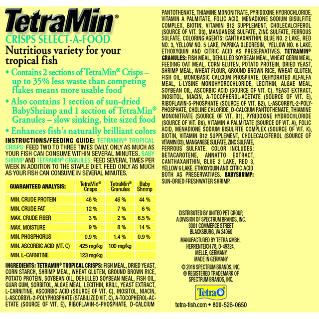 Tetramin crisps hotsell